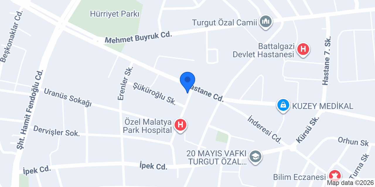Malatya Yılmaz elektrik konumu