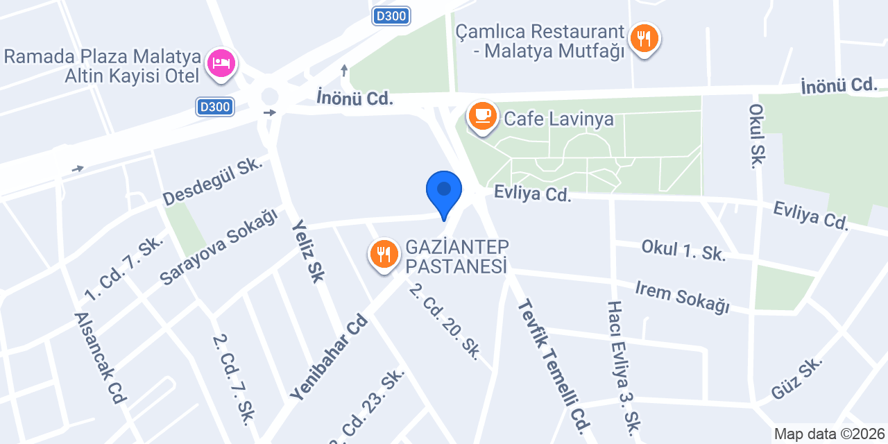 Öz Adana Kebap konumu