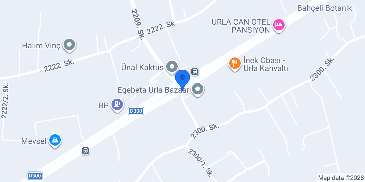 Egebeta İnovasyon A.Ş - EBİTS / Urla konumu