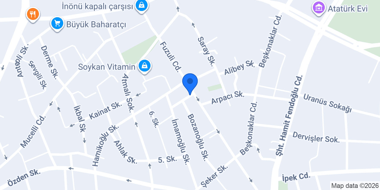 Gözde Mefruşat konumu