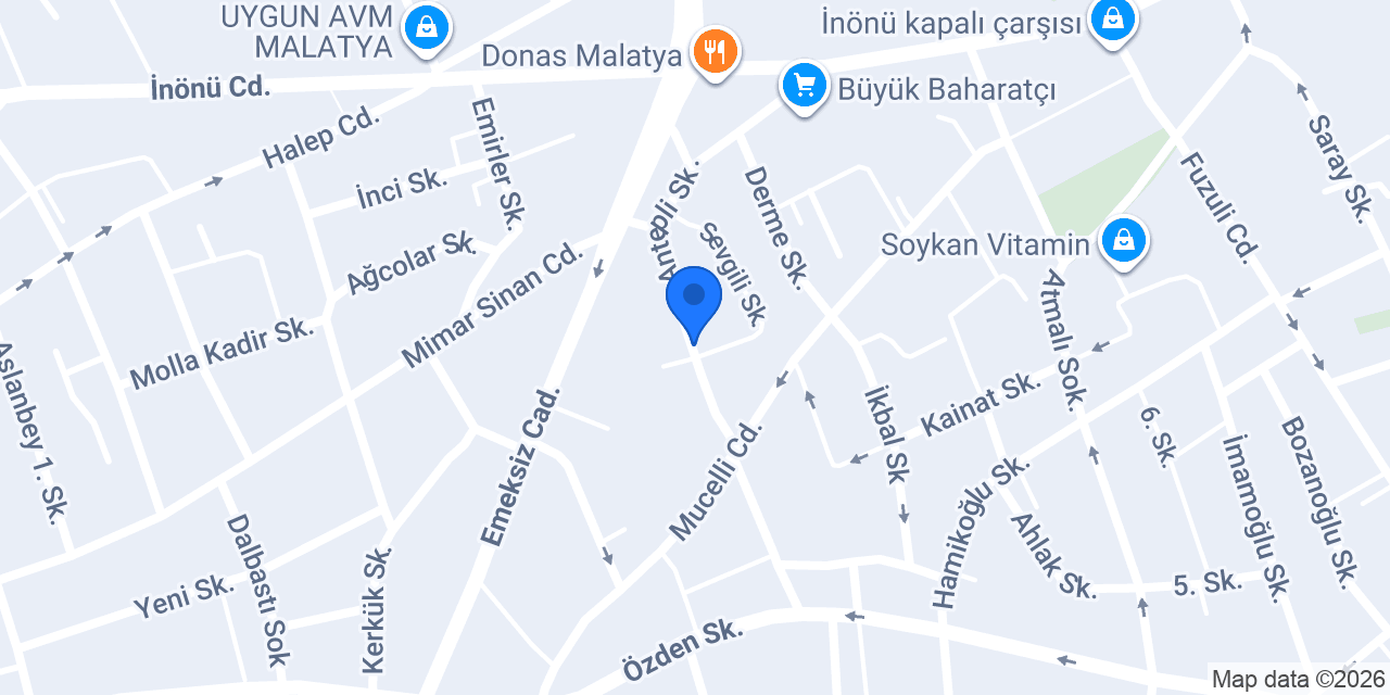 Moda Bijuteri konumu