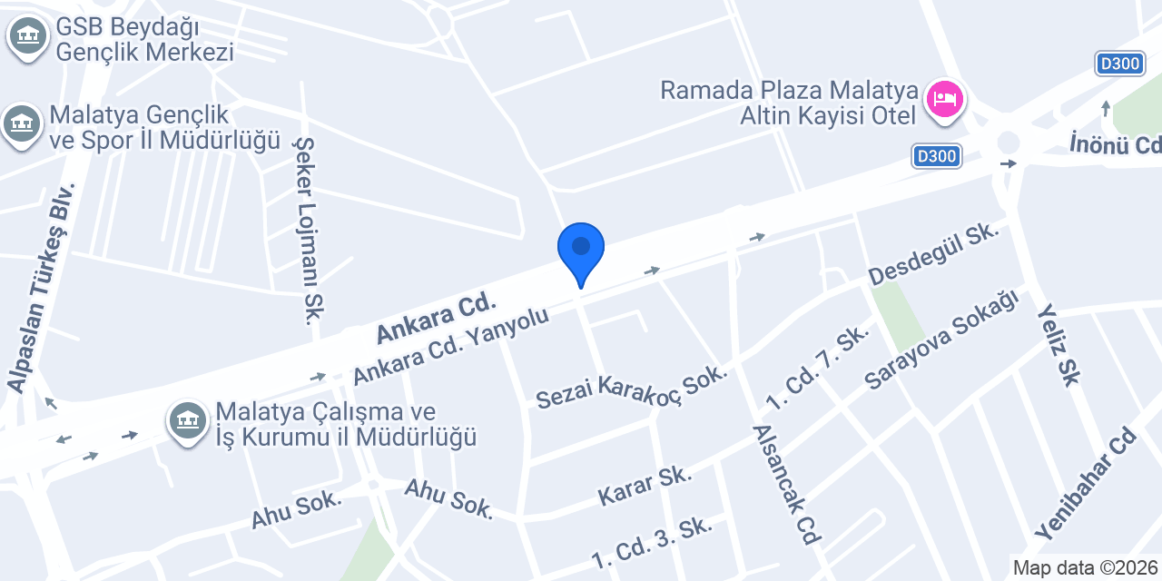 Beydağı optik konumu