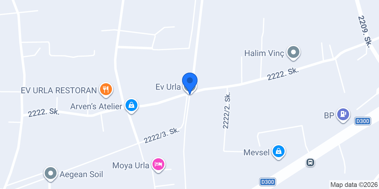 Ev Urla konumu