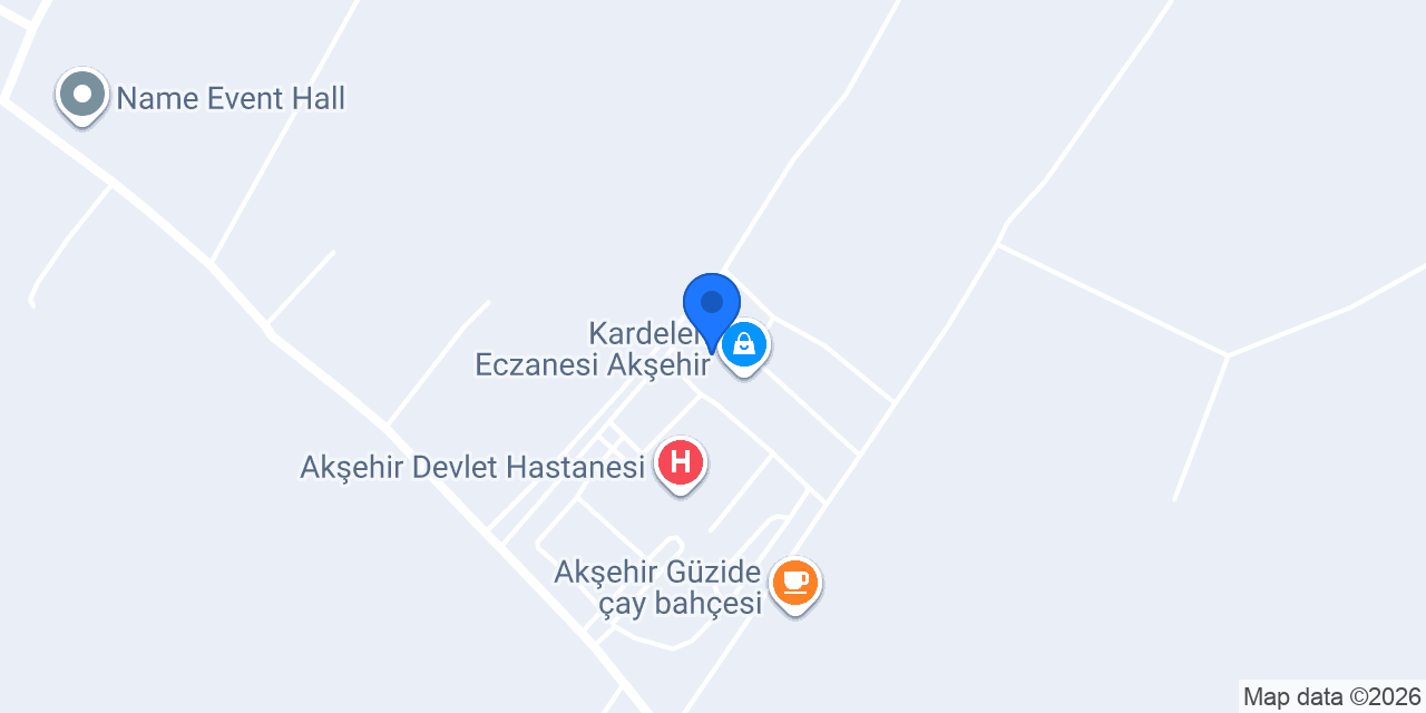 Akkaya Eczanesi konumu