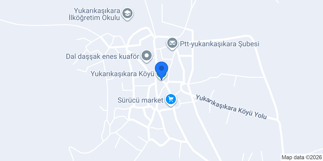 Yukarıkaşıkara Köyü konumu