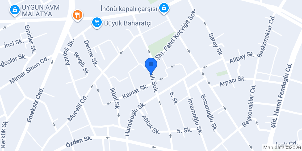 Burçak Döner ASPAVA konumu