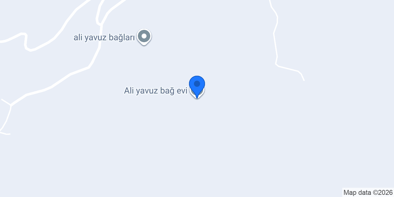 Ali yavuz bağ evi konumu