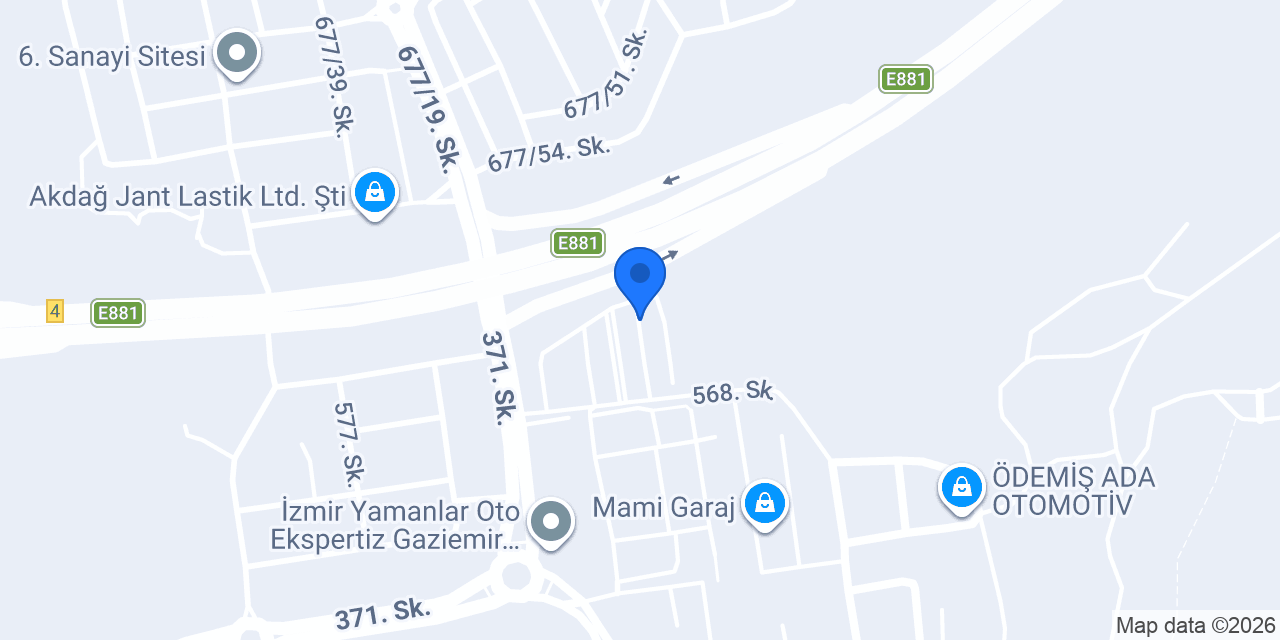 Sözden Auto konumu