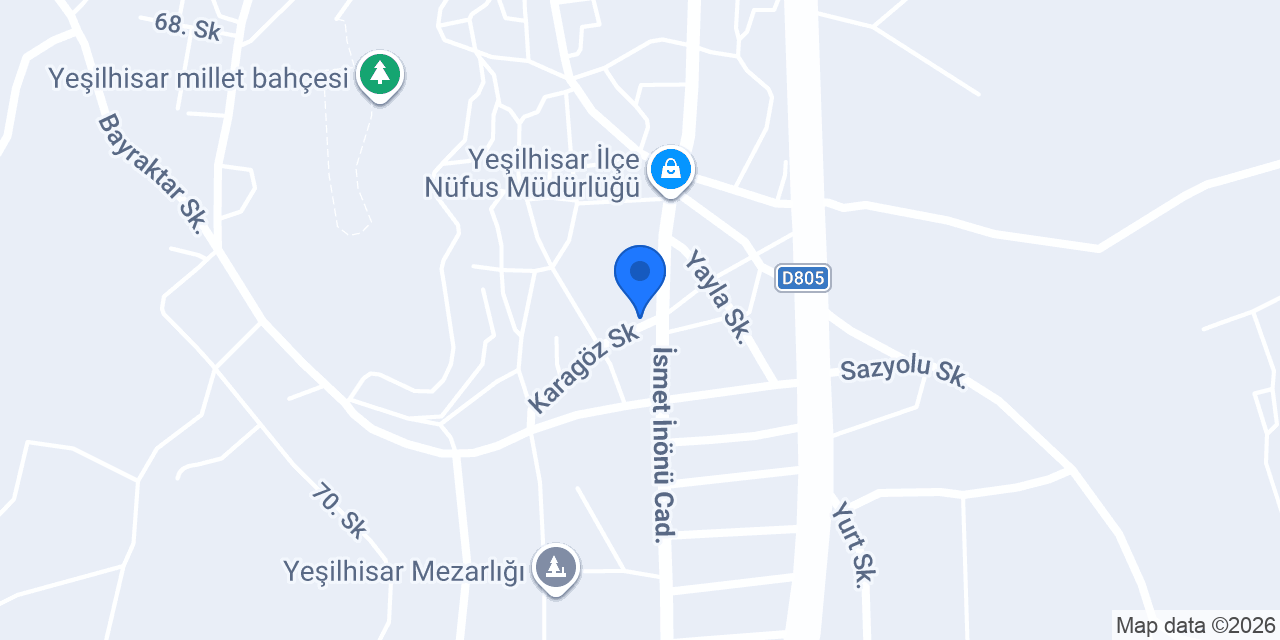Mithat Paşa Ortaokulu konumu
