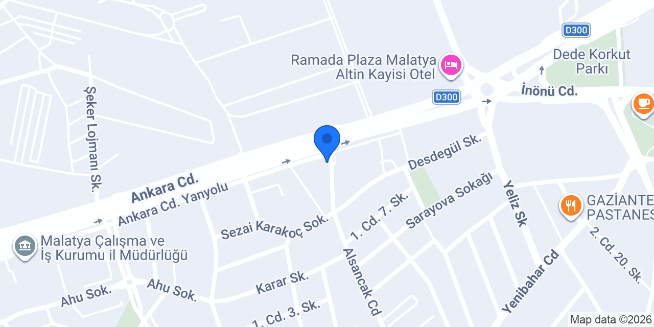 Gözlükçü Elit Optik konumu