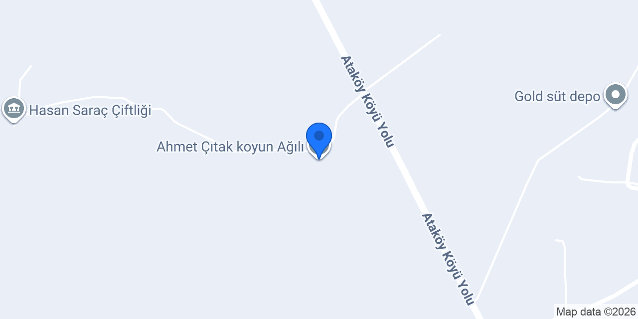 Ahmet Çıtak koyun Ağılı konumu