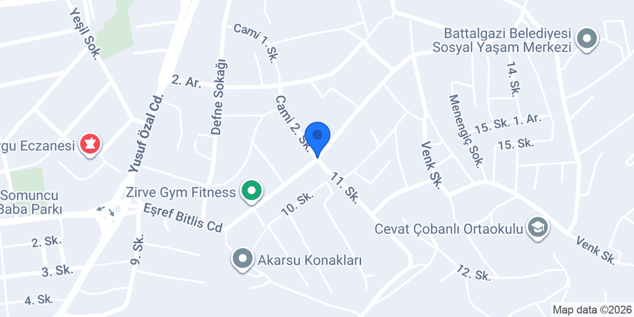 Aktaş Elektrik Soğutma konumu