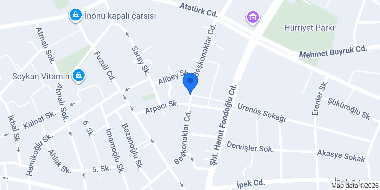 Atatürk Ortaokulu konumu