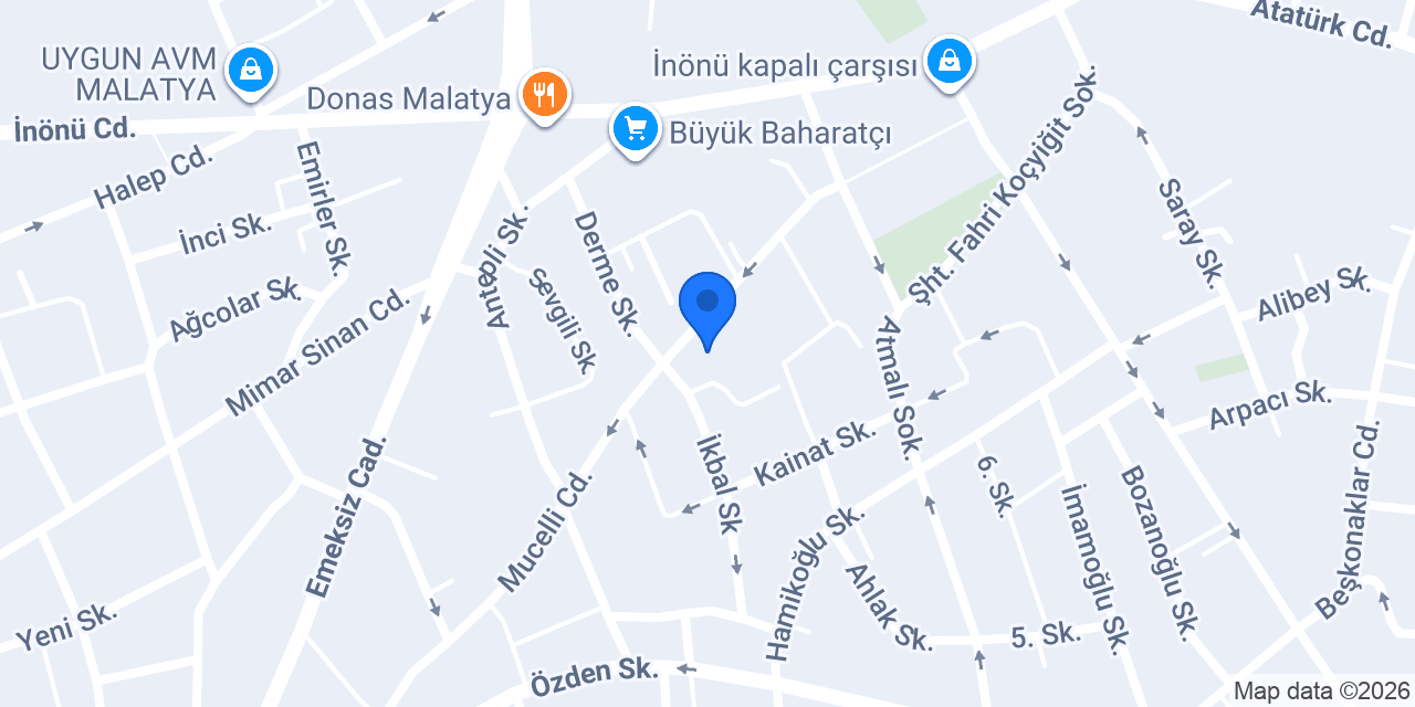 Trafik Sürücü Kursu konumu
