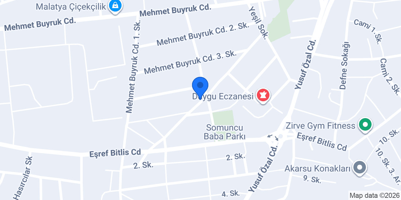 ASYA SİGORTA MALATYA konumu
