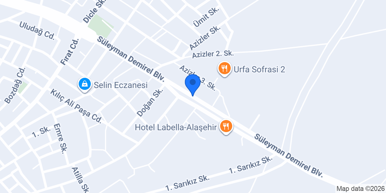 Üç KARDEŞLER MERMER konumu