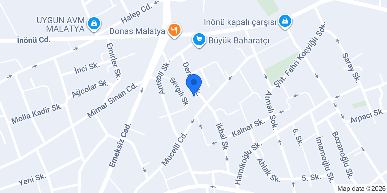 Kampüs Cafe & clup malatya konumu