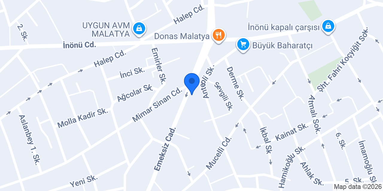 Esen Kutlutürk Diş Kliniği konumu