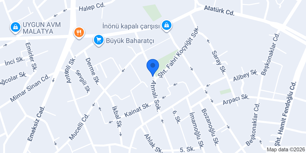 Çiçekçi Tolga konumu