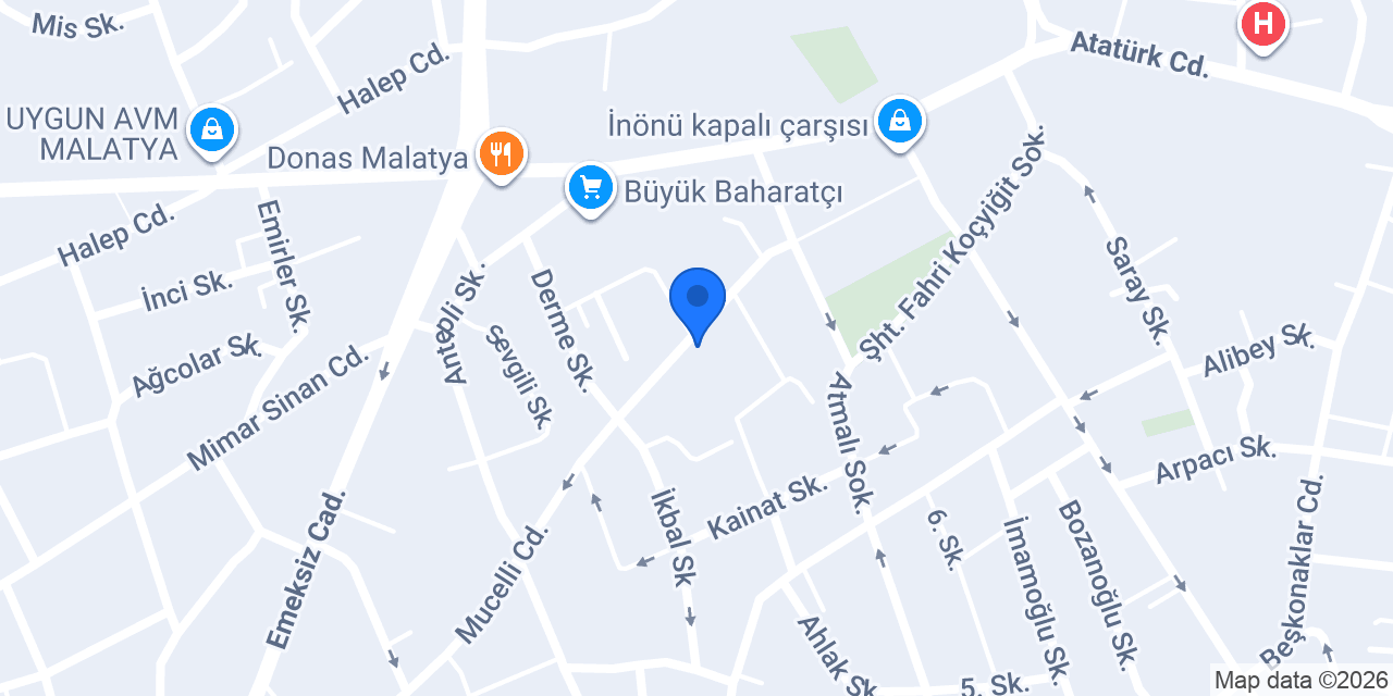 Martı Cafe konumu