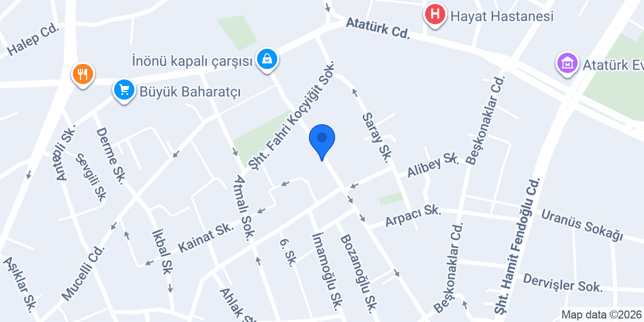 Nadir Mefruşat konumu