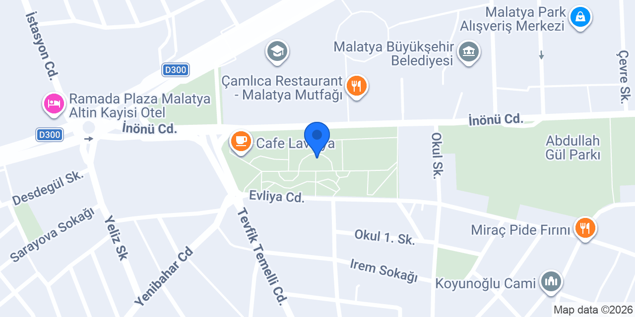 TURKUAZ CAFE konumu
