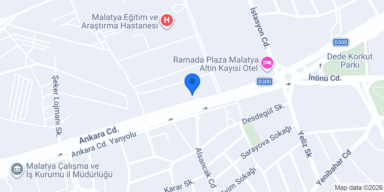 Aygaz Karakuşoğulları MALATYA ( Vahap Karakuş) konumu