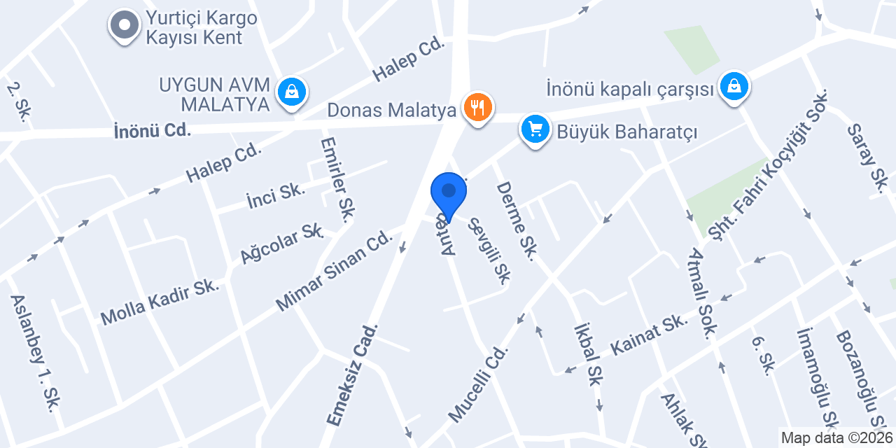 Şişmanoğlu Kebap konumu