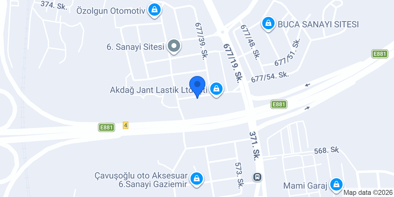 Barlas oto tamir konumu
