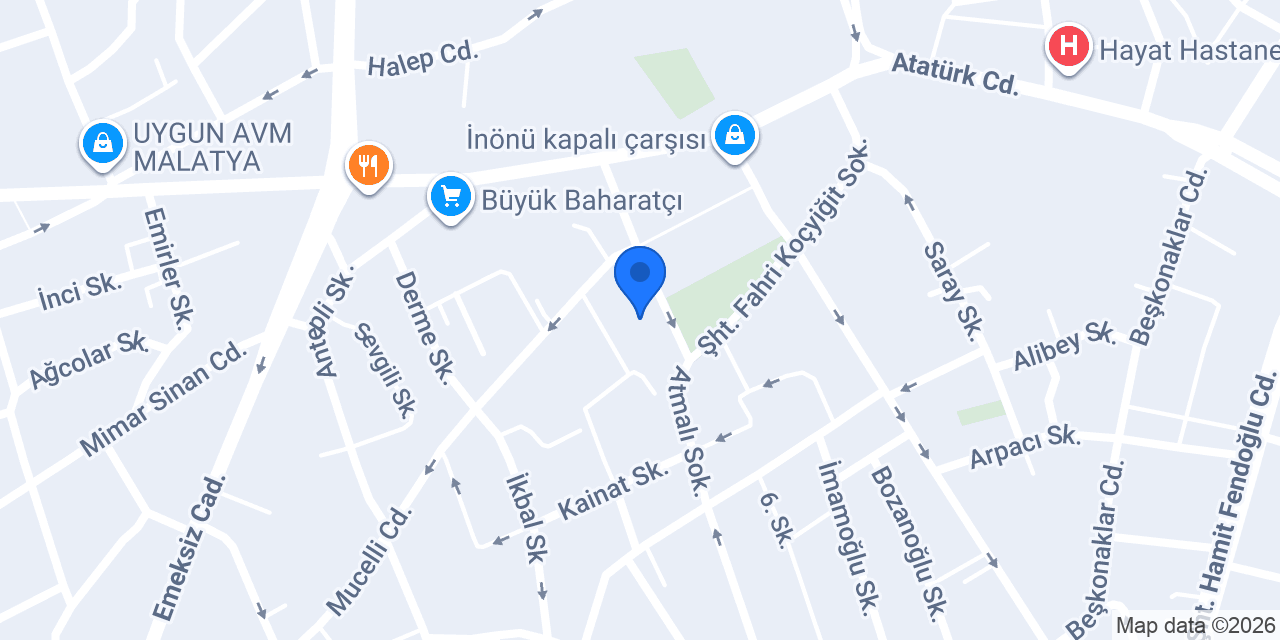 Köstebek konumu