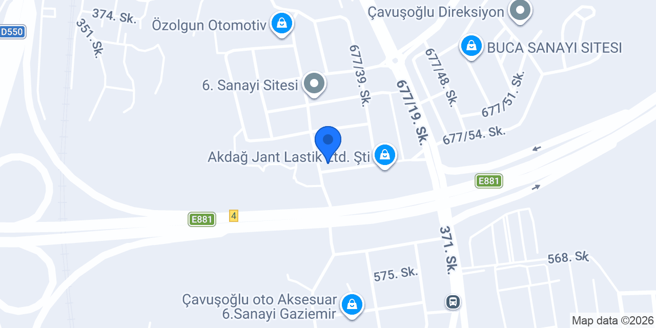 Doğruser Özel Ford Servisi konumu