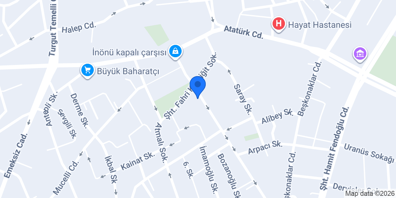 Mecitoğlu Çanta konumu