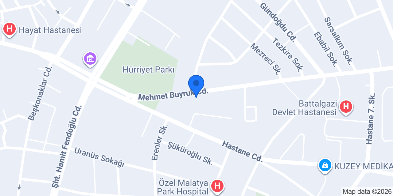 Diş Hekimi Neslihan Yamancan konumu
