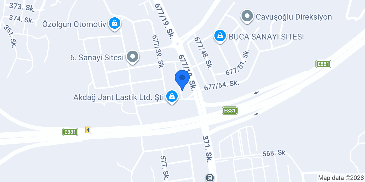 Uğur Renault Dacia Özel Servisi konumu