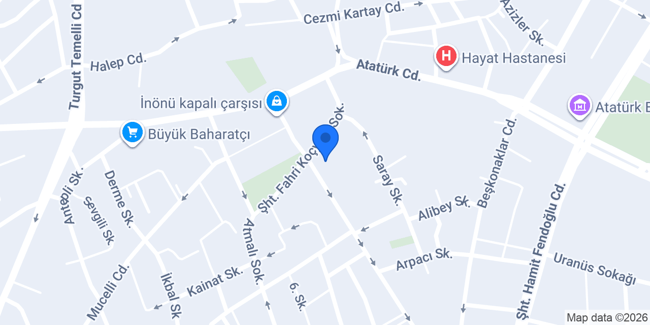 Etkin Kurs Merkezi konumu