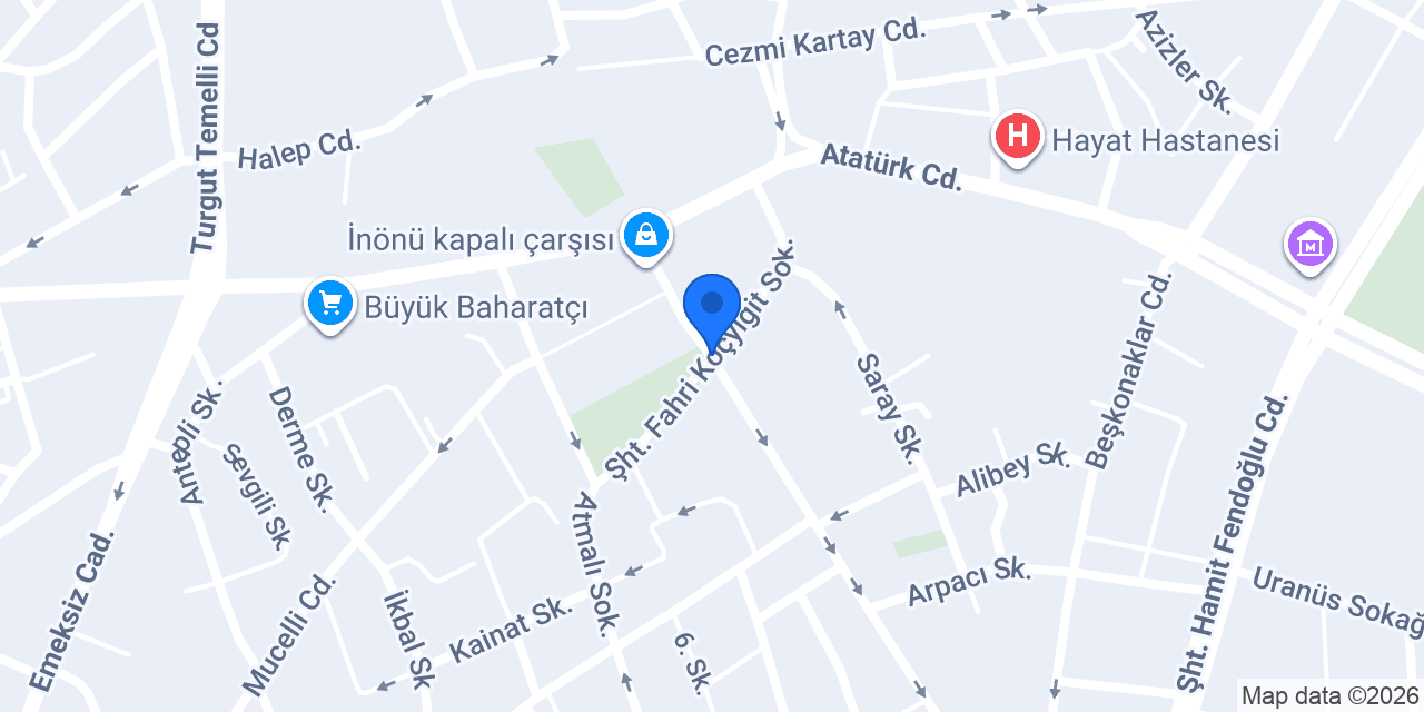 Malatya taksi 7 24 konumu