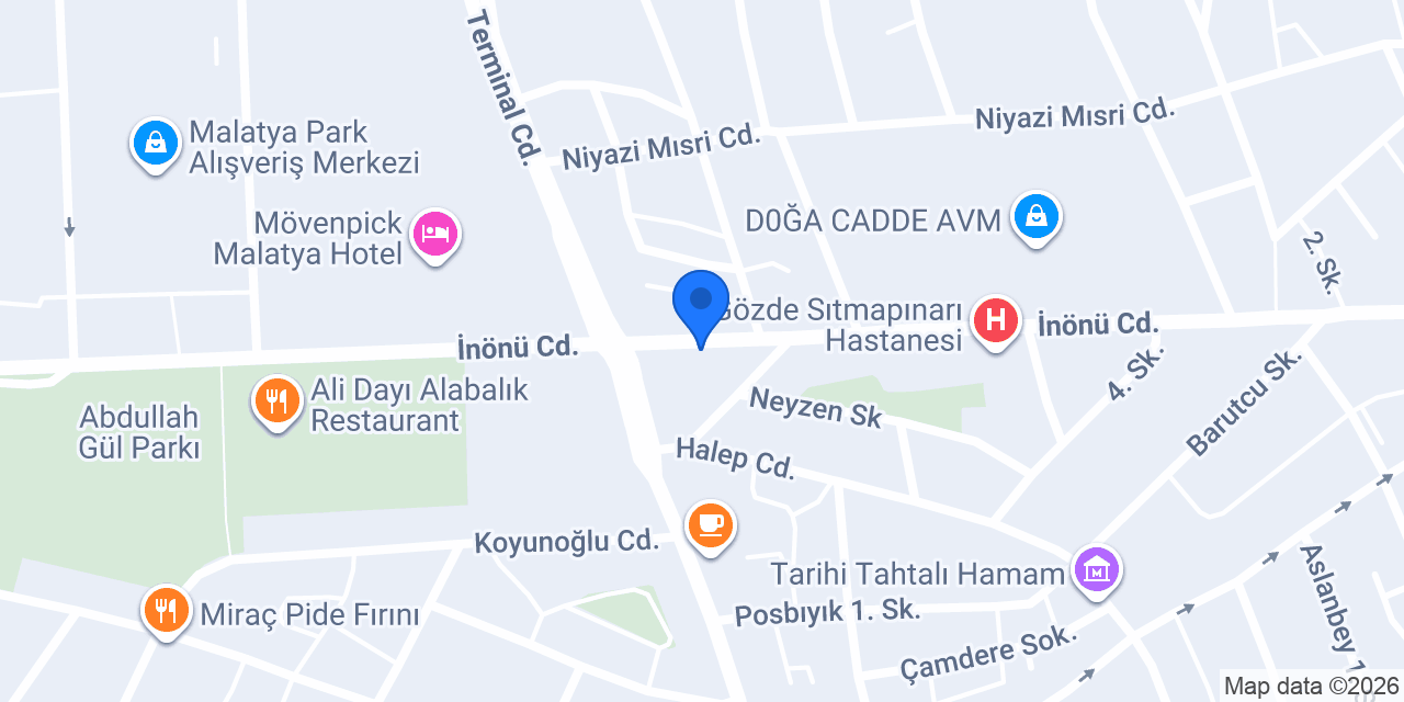 Gaziantep Pastanesi konumu