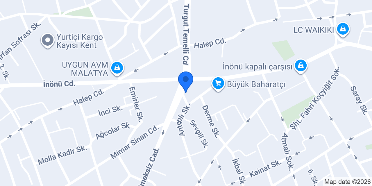 Kordon Çiçekçilik konumu