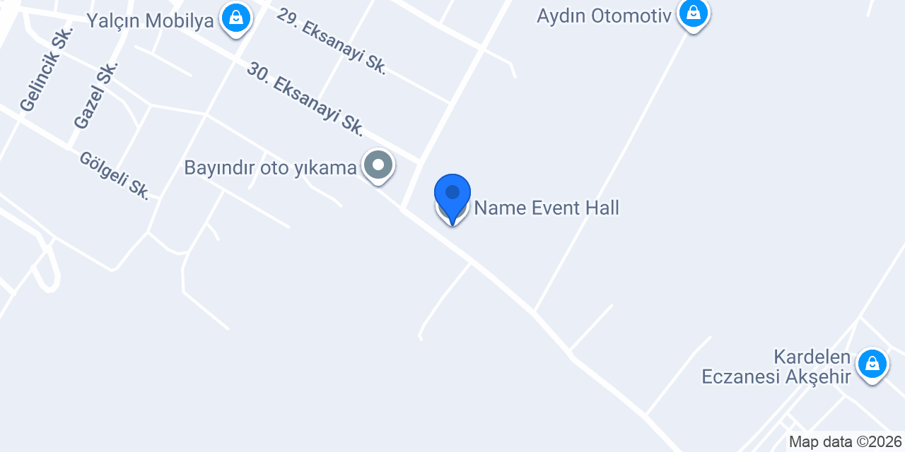 Name Event Hall konumu