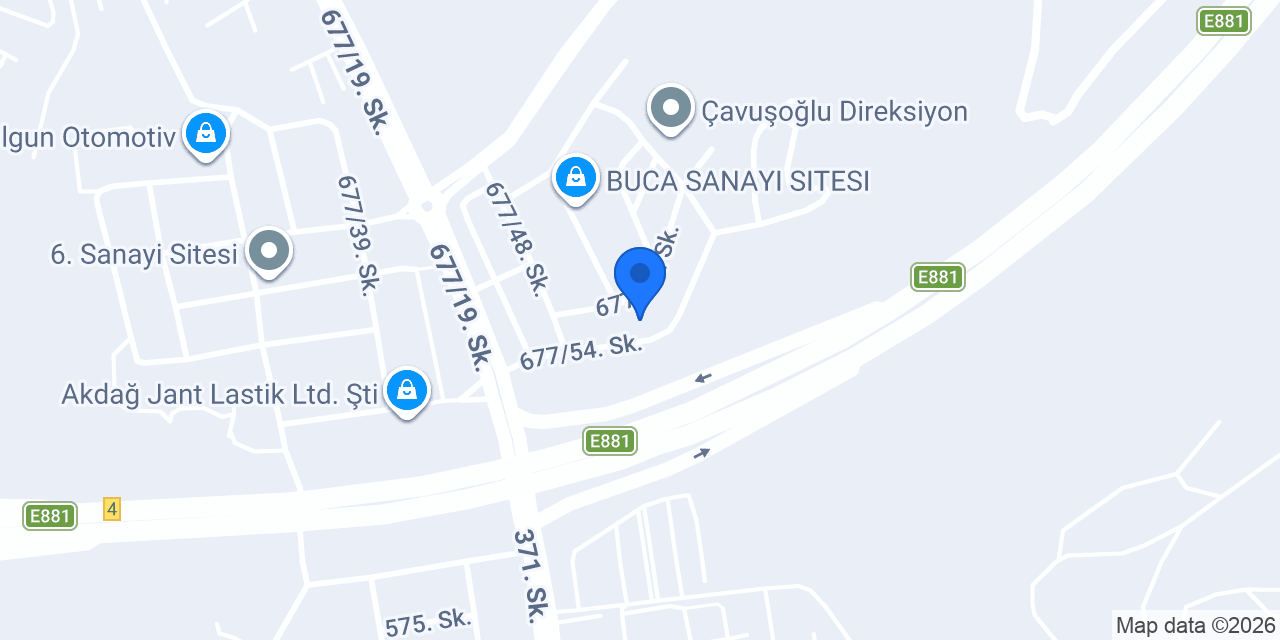 Özgür Oto Servis konumu
