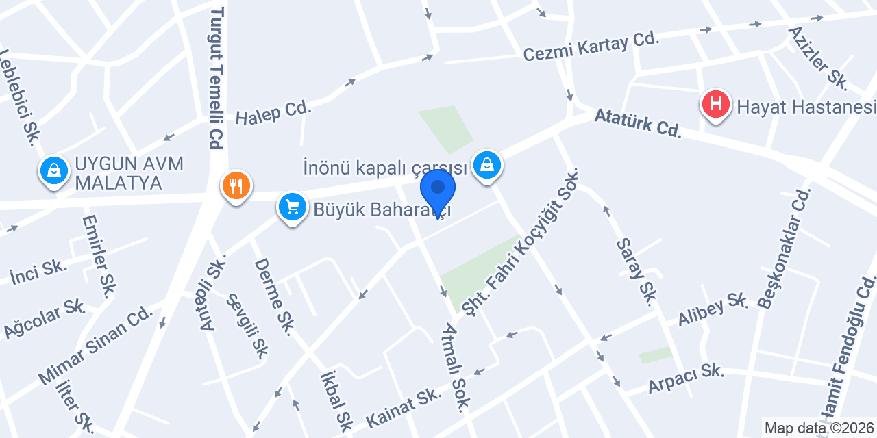MALATYA SEMPATİ HEDİYELİK konumu