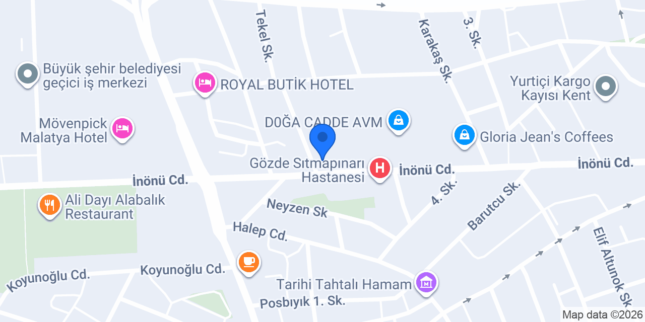 Ziraat Katılım Malatya Şubesi konumu