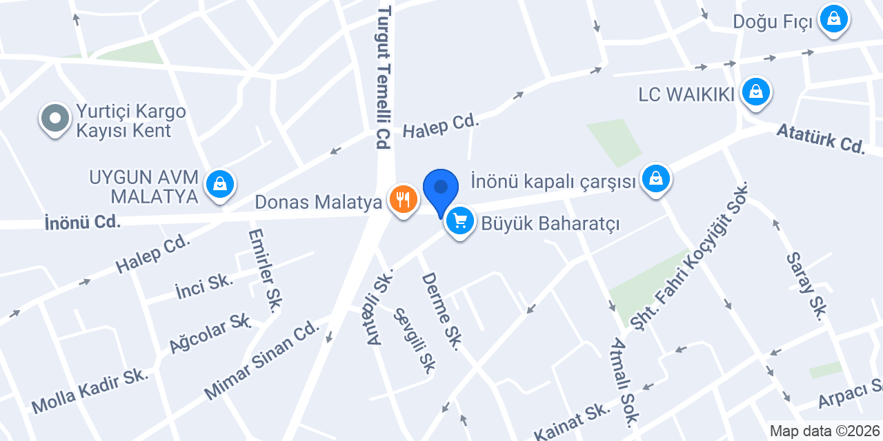 kardelen çiçekçilik konumu