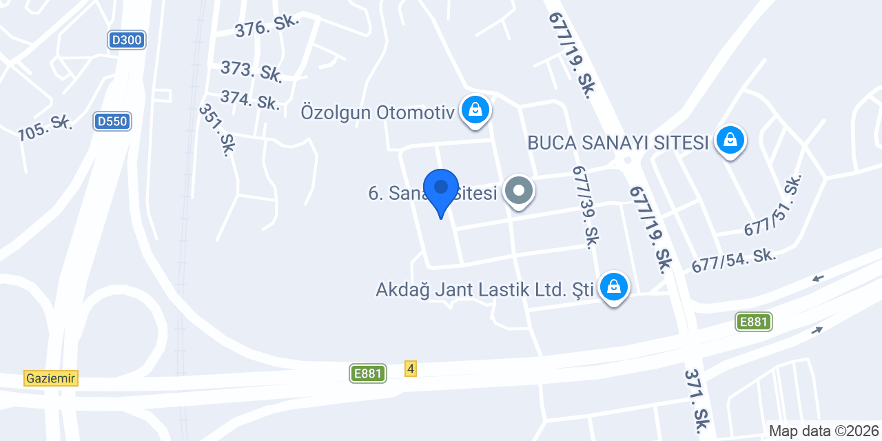 Yıldız Oto konumu