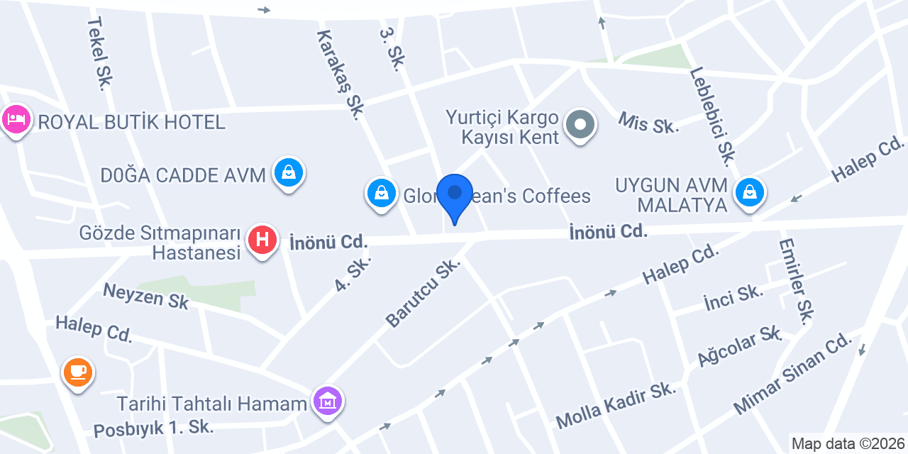 Meydan Rent A Car konumu