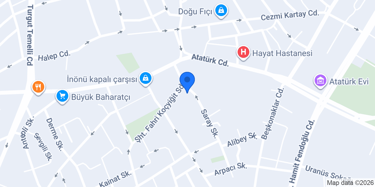 Final Kitap Kırtasiye konumu