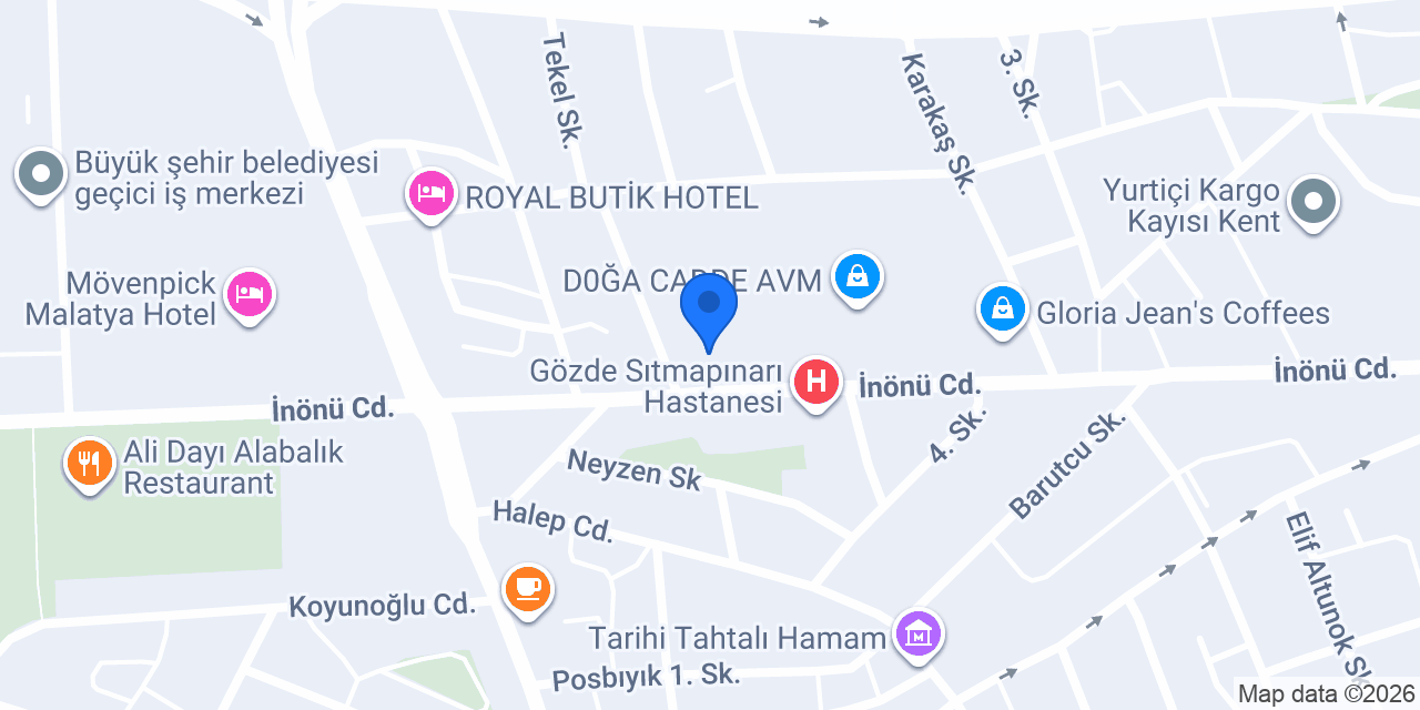 Hasanbey Kayısı Malatya konumu