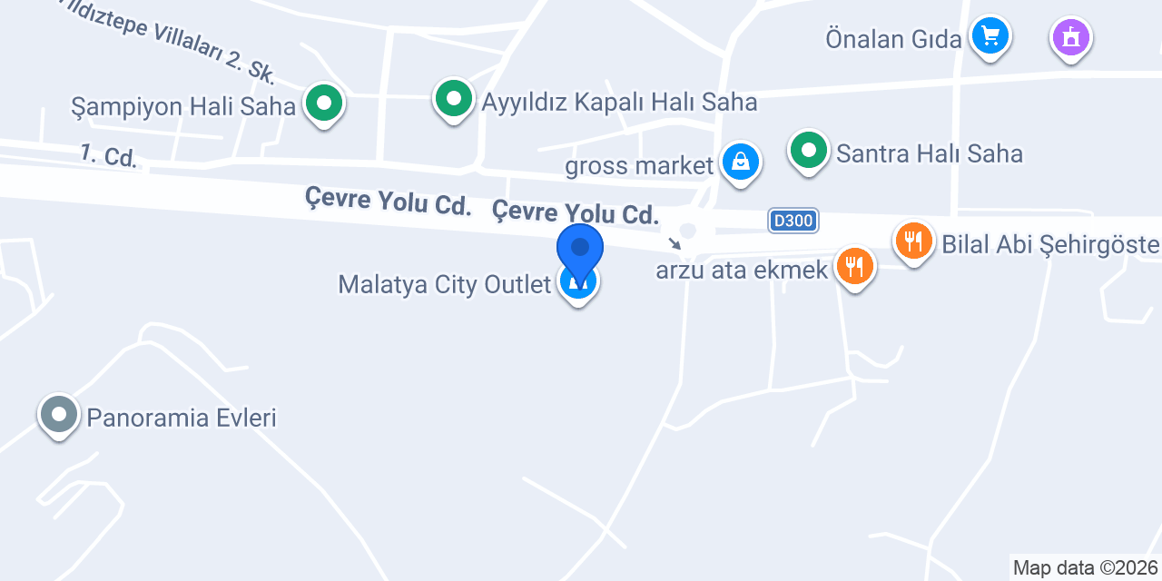 Öz Çakı Kebap konumu