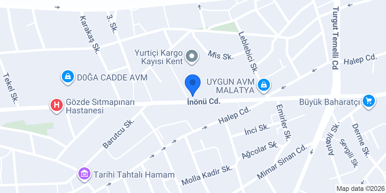 Maxidos Döner İnönü konumu