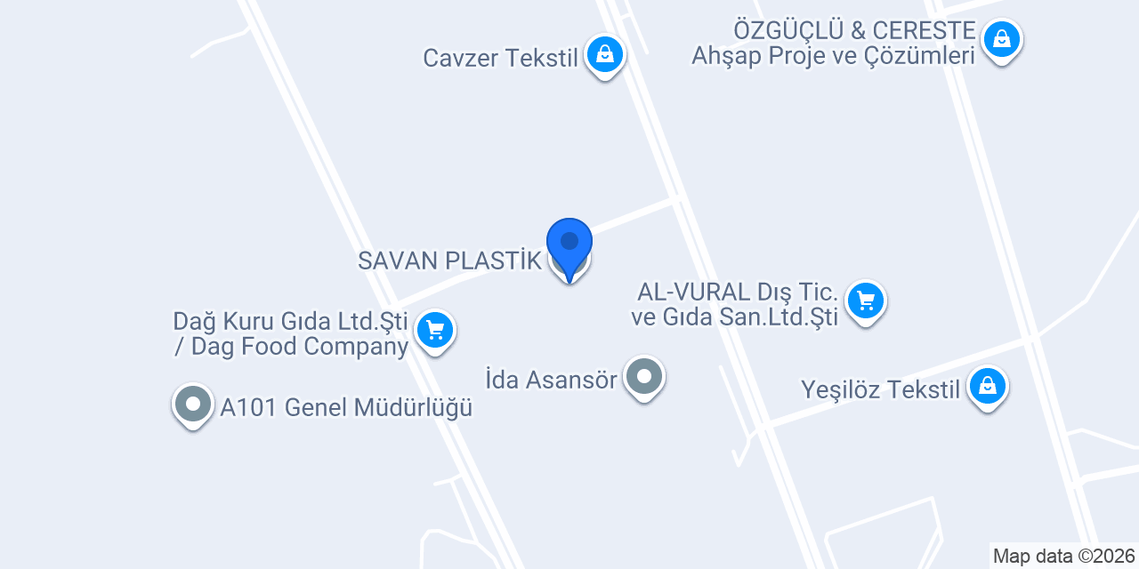 SAVAN PLASTİK konumu